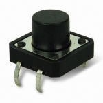 Tact Switch 12X12x7mm ไมโครสวิตช์ กดติดปล่อยดับ 4 ขา (หัวกลม) จำนวน 1 ชิ้น