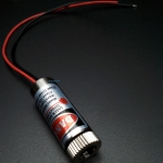 Adjustable Laser Tube 650nm 30mW - CrossLine Laser (แสงตกบนฉากเป็นรูปกากบาทปรับความหนาได้)