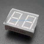 0.56 inch Seven Segment 2 Digit Green-Yellow (Common Anode) CL5621BG 5261BG