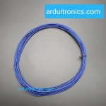 สายไฟอ่อนใส้เต็ม 24AWG UL1007 ความยาว 10 เมตร (สีน้ำเงิน)