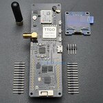 LYGO TTGO T-Beam V1.1 ESP32 Lora32 (433MHz) GPS (NEO-6M SMA) Bluetooth OLED พร้อมรางถ่าน 18650