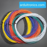 [ชุด 8 สี] สายไฟอ่อนใส้เต็ม 24AWG UL1007 ยาว 10 เมตร (แดง ดำ เหลือง น้ำเงิน เขียว ขาว ส้ม ม่วง)