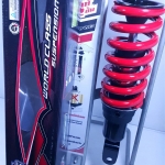 (CBR 250)โช้คอัพหลังเดี่ยว YSS รุ่น DTG (ไฮบริด) สำหรับ Honda CBR 250 R สี ดำ/แดง