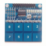 TTP226 8 ช่อง 8-Way Switch Capacitive Touch Module PCB สีน้ำเงิน