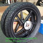 (Wave 110 i) ชุดวงล้อแม็กพร้อมยาง Honda Wave 110 i,Wave 125 i แท้ (สินค้ามือ 2 สภาพ 90-95%)