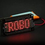 24×8 LED Matrix (Red) - FireBeetle Covers (แท้จาก DFRobot)