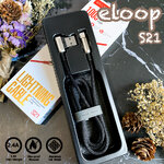 สายชาร์จ Eloop รุ่น S21 Lightning Cable ราคา 120 บาท ปกติ 340 บาท