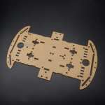 4WD 1-Layer Smart Car Chassis Plate (แผ่นอะคริลิค สำหรับทำโครงรถ รถ 4WD 1 ชั้น)