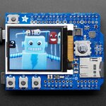 Adafruit 1.8" Color TFT Shield w/microSD and Joystick - v 2 (Adafruit)