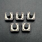 Tact Switch 12X12x12 mm ไมโครสวิตช์ กดติดปล่อยดับ 4 ขา (หัวกลม) (5 ชิ้น/pack)