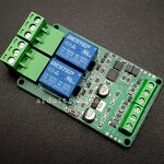 Modbus - RTU 2 Channel Relay Module RS485/TTL (5V)