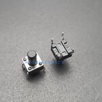 Tact Switch 6X6x9mm ไมโครสวิตช์ กดติดปล่อยดับ (หัวกลม)