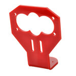 Arduino Mounting Bracket for Ultrasonic Module (HC-SR04) - Red