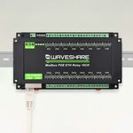 16-Ch Ethernet Relay Module, Modbus RTU / Modbus TCP Protocol, Ethernet Port Communication, Supports PoE Power Supply, With Various Isolation And Protection Circuits (ของแท้จาก Waveshare)