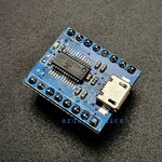 JQ6500 MP3 Player Voice Sound Module UART โมดูลเล่นเพลง MP3 บันทึกข้อมูลได้ในตัวบอร์ด