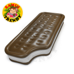 Jumbo Ice Cream Sandwich