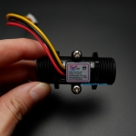 Water Flow Sensor 1-30L/min แรงดันไม่เกิน 1.75MPa ขนาดท่อ 1/4” (YF-S201C) สีดำ