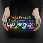 64X32 RGB LED Matrix Panel - 3mm Pitch (Adafruit)