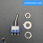 MTS-102 Toggle Switch 3-Pin แบบ On-On (3 ขา 6A 125V)