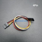 2.54mm Female - Female DuPont Jumper Wire 4Pin 20cm