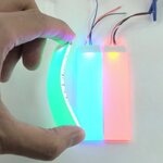 Flexible RGB LCD Backlight Module (1 ชิ้น) - แท้จาก DFRobot