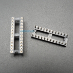 ซ็อกเก็ต Socket 24 Pin DIP-24 IC Socket Adapter แบบขากลม อย่างดี