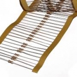 Resistor 220 Ohmn (1/4 W +-5%) แพ็คละ 1000 ตัว