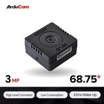 Mega 3MP SPI Camera Module with Camera Case for Any Microcontrollers