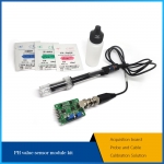 PH Sensor Kit (Green PCB) - Monitoring and Control Module with Probe and Calibration Solution