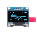 OLED Display Module 0.96" 128X64 (Blue Color) - I2C Interface บัดกรีแล้ว