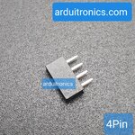 1x4P 2.0mm H4.3mm Pitch Single Row Female
