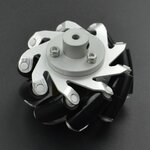 Metal Mecanum Wheel with Motor Shaft Coupling (65mm) - Left (แท้จาก DFRobot)
