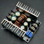 DC-DC 20A 300W Step Down Buck Converter PCB สีดำ