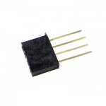 1X4 Pin 11mm Long Single Row Female Header 2.54mm Pitch Straight