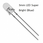 LED Super Bright (Blue) - 5mm Short Pins