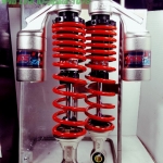 (Wave 110 i) โช้คอัพหลังคู่ YSS รุ่น G-ZA สำหรับ Honda Wave 110 i สี ดำ-แดง