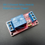 24V 1 Channel Relay High/Low Level Trigger Relay Module (Red PCB)