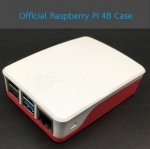 Official Raspberry Pi 4B Case (White & Red Color) สีขาวแดง มีโลโก้ Pi