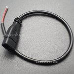 DIY Cable USB Type-C Charging Cable Female Head with 2 Wires 22 AWG สายไฟ Type-C สายไฟชาร์จ หัวตัวเมีย ปลายสายเปลือย สายไฟ 2 เส้น