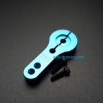25T (สีฟ้า) Servo Metal Rocker (ใช้ได้กับ MG995 MG946R MG996R MG945 S3003)