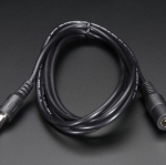 2.1mm Female/Male Barrel Jack Extension Cable (Adafruit)