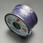 สายไฟอ่อน 24AWG UL1007 100ft สีม่วง