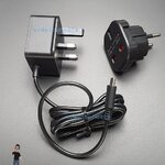 แหล่งจ่ายไฟ Raspberry Pi 4B Official Power Supply 5.1V 3A 15W TYPE-C สีดำ 1.5 meter long