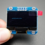OLED Display Module 1.3" 128x64 (White Color) - I2C Interface