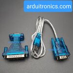 USB to RS232 9 Pins Serial DB9 Female to DB25 MaleConversion Head Adapter