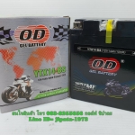 แบตเตอรี ยี่ห้อ OD รุ่น YTX14-BS สำหรับ รถ Big Bike