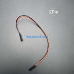 2.54mm Female - Female DuPont Jumper Wire 2Pin 20cm