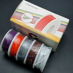 สายไฟ 5 สี สายไฟอ่อนเส้นเดี่ยว UL1007 สายไฟลวดทองแดงชุบดีบุก 20AWG ความยาวม้วนละ 10 เมตร ( สี ขาว ส้ม น้ำตาล เทา ม่วง )