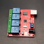 4 Channel 5V USB Relay Board Module Controller (USB Controlled Module)