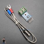 K-Type Thermocouple (MAX6675) Module with Temperature Sensor Probe